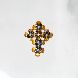  - Brooch Ululani -  - Laiton argenté